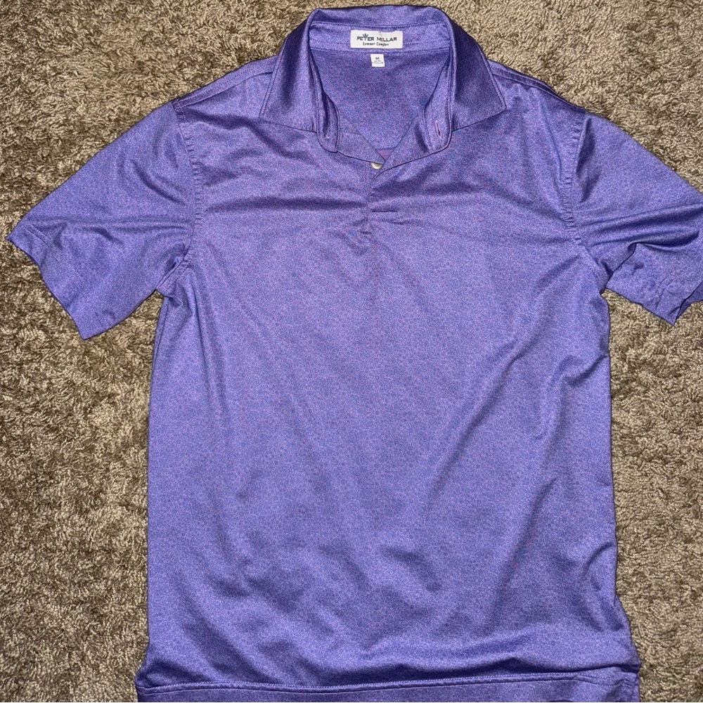 Peter Millar Vibrant Purple Polo Shirt